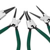 Ronyme 4Pcs Snap Ring Pliers Kit Ring Remover Heavy Duty