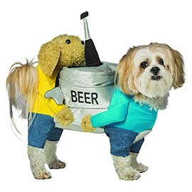Rasta Imposta Dogs Carrying Beer Keg Dog Costume - MD