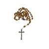 Lot of 12 Jerusalem Soil Bethlehem Olive Wood Rosaries w/