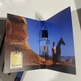 Hermes Lot Of 5 Terre D'Hermes For Men Sample Vial 0.06 oz Eau de Toilette Spray