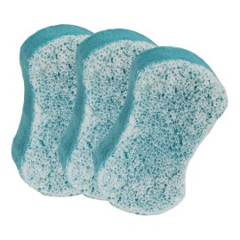 Spongeables Gel Exfoliante Corporal En Una Esponja, Sal Mari