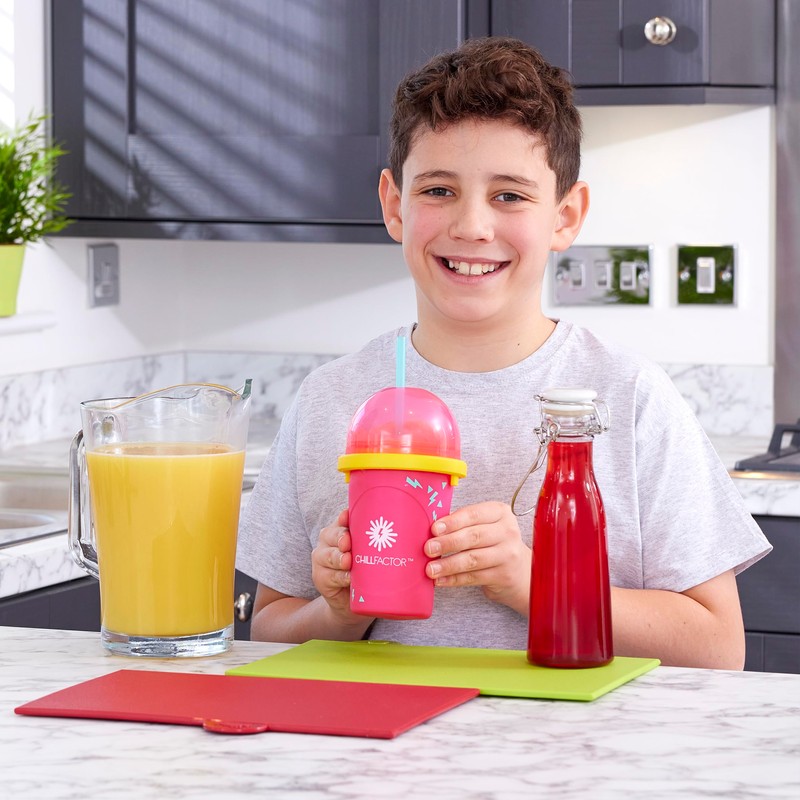 Chill Factor Colour Shock slushy maker Perfectly Pink - Reusable