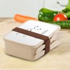 Fabulous Lunch Box Lunch Box with Cutlery White Taurus Zodiac
