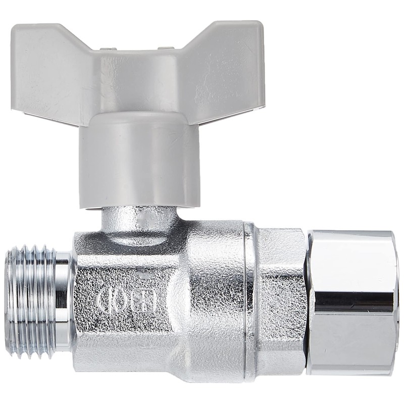 Kakudai 653-715-13 Ball Stop Faucet with Check Valve with Single