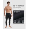 Lemorecn Wetsuit Pants Men 1.5mm Neoprene Wetsuit Bottoms Swim Pants