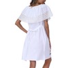 YZXDORWJ Women Embroidered Mexican Present Lace Off-Shoulder Dress (XL, 321W)