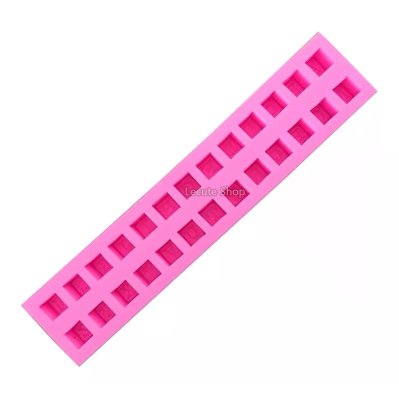 n Molde Cubo Abecedario Fondant Decoracion Reposteria Pastel