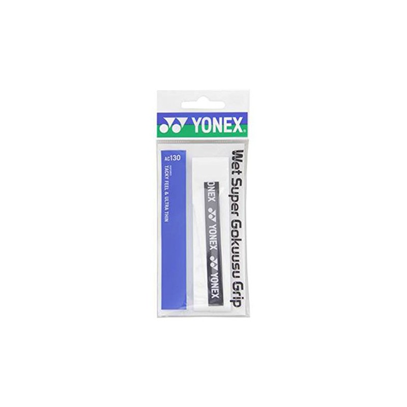 YONEX AC130 (011) Wet Super Thin Grip, White