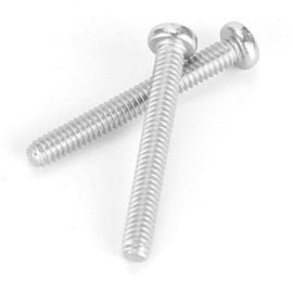 Hilitand (+) Pan Head Machine Screw M2 Nut Washer Spring Washer Set (Stainless Steel) M2 x 5/6/8/10/12/14/16/18/20 662pcs