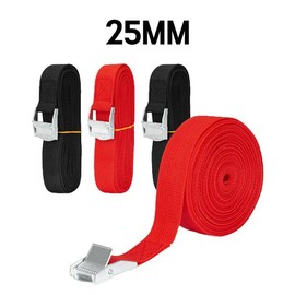 25mm 5M Cam Buckle Ratchet Strap Cargo Truck Bicycle Motorcycle Fixing Strap Strap Bar / 25mm 5M 캠버클 깔깔이바 자동바 화물차 자전거 오토바이 고정 스트랩 스트랩바