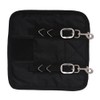 QHP Quick Release Breast Extension for Horse Blankets (Black), One