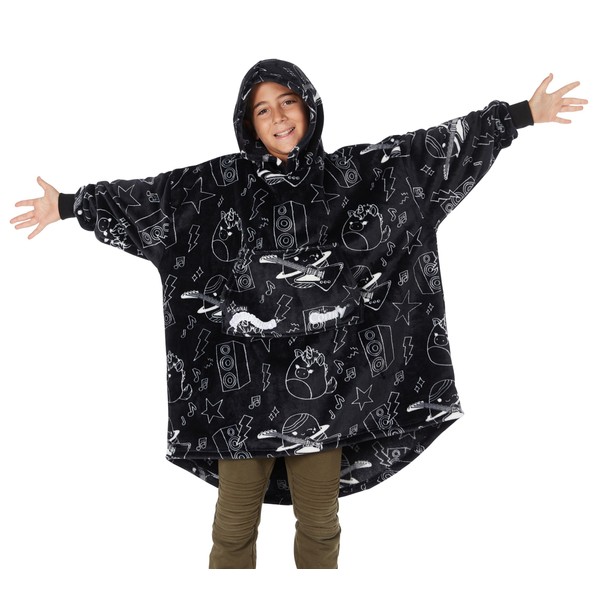 THE COMFY Dream JR Squishmallows Oversized Wearable Blanket Gifts for
