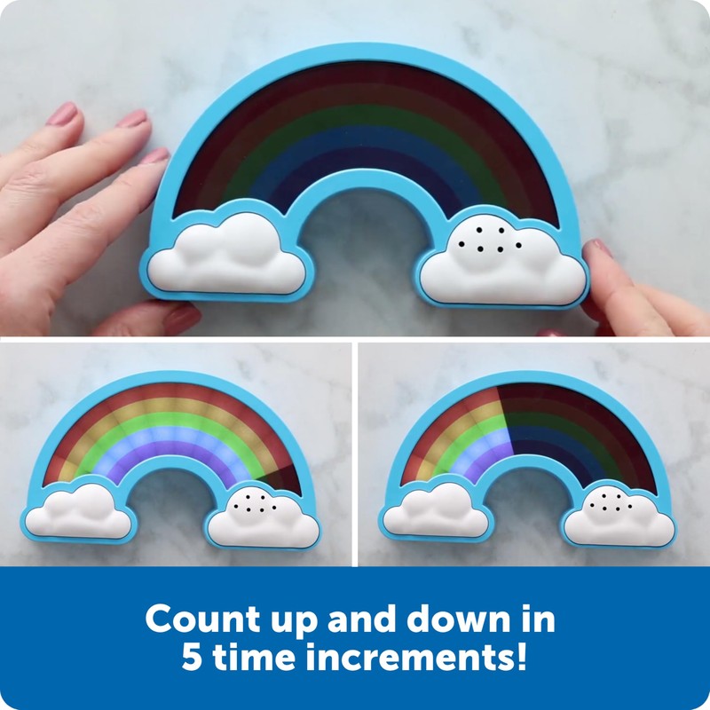 Learning Resources Timer Visivo Arcobaleno per Bambini, Dai 3 Anni,