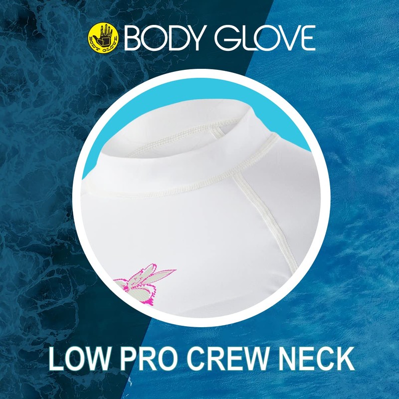 Body Glove Wetsuit Co Women's Basic Fitted Short Arm Rashguard,