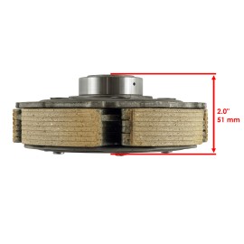 Caltric Wet Clutch Centrifugal Carrier for Arctic Cat Prowler Hdx 700 4X4 2011-2015