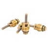 20 Pcs Air Conditioning Valve Core Aluminum Alloy Copper Automotive