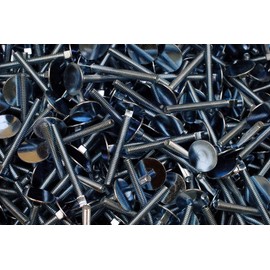 (100) Flat Elevator Bolt 1/4-20 x 2-1/2 Flush Mount Zinc Plated
