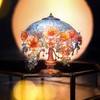 Zolarkar Floral and Stand Collage Material, 60 Pieces, Retro Lamp,