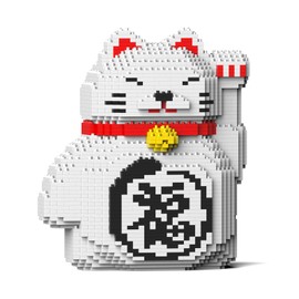 JEKCA Maneki Neko 02S-M01 | Plastic Building Blocks | Age 14+