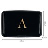 Rykitop Initial Letter Credit Card Holder,RFID Blocking ID Card Case