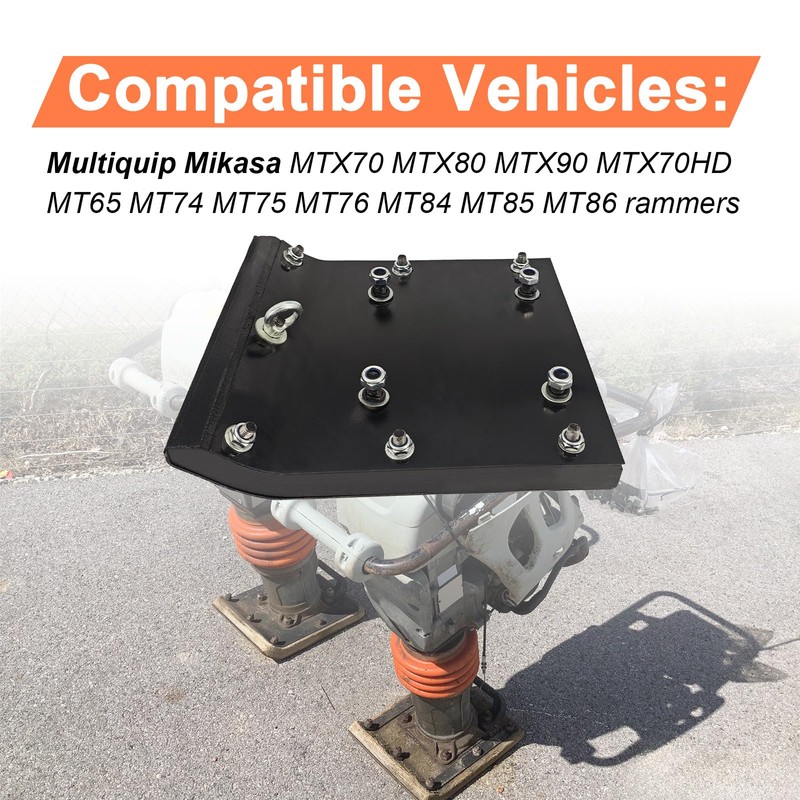 8511S 11" Wood Shoe Kit Compatible with Multiquip Mikasa MTX70