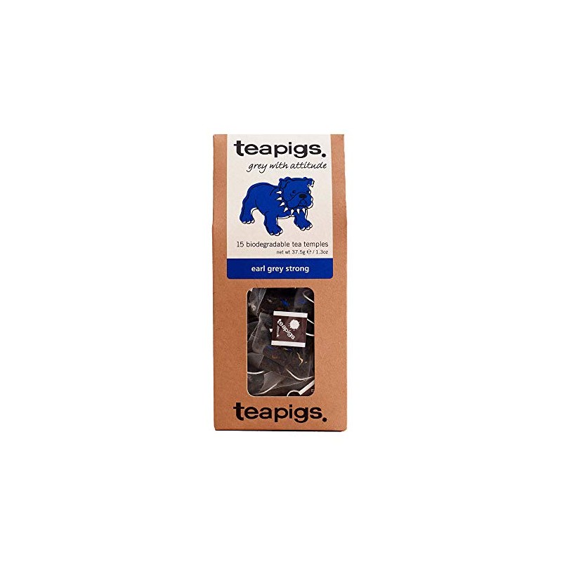 Teapigs Earl Grey Strong Tea Made with Whole Leaves (6