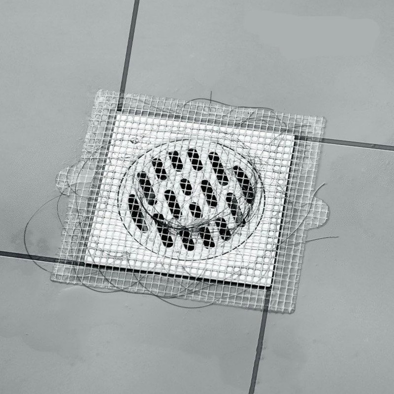 Shower Drain Hair Catcher, Strainers Catcher Mesh Stickers for Bathtub