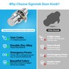 Signstek Keyless Entry Door Lock,Door Knob with Keypad，Smart Code Door