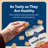 Blue Buffalo Health Bars Oven-Baked with Natural Ingredients, Bacon, Egg