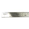 シンワ測定(Shinwa Sokutei) 曲尺 厚手広巾 建築 鉄工用 表裏cm目盛 ステン 30cm 11215