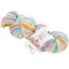 Lana Grossa Hand Dyed Meilenweit 100 Merino Rainbow, 7003 Birla