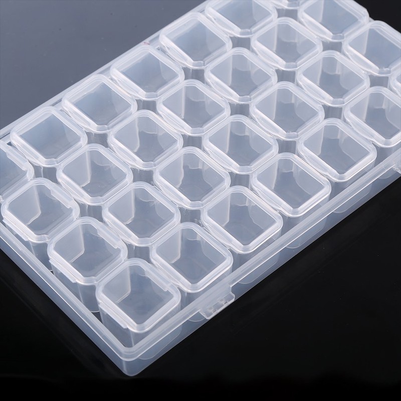 Cápsula de Medicina Tableta de Vitamina Contenedor Caja de Almacenamiento