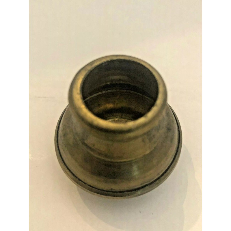 NEW: old stock Handmade Brass 2 pc. Lamp Font, Break,