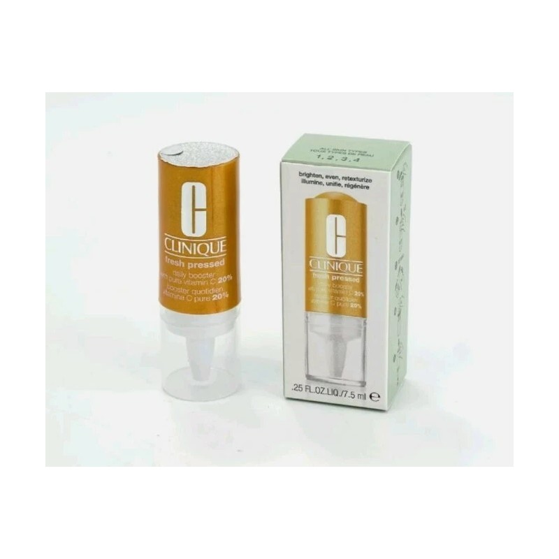 Clinique Fresh Pressed Daily Booster Pure Vitamin C 20% .25oz