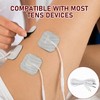TENS EMS Replacement Cable with 2 mm Pin Connectors, Flexible