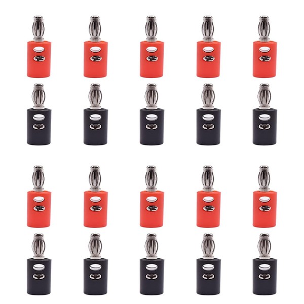 DUTTY 4MM Banana Plug Male Audio Speaker Jack Amplifier Banana