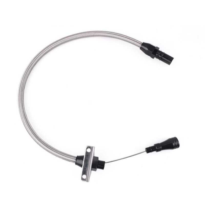 Tiardey 530MM Flexible Stainless Transmission Dipstick Car Oil Dipstick for