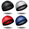 Selalu 4Pcs Wave Cap, Silk Stocking Wave Caps for 360