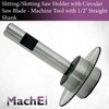 Slitting/Slotting Saw Holder with Circular Saw Blade - Machine Tool