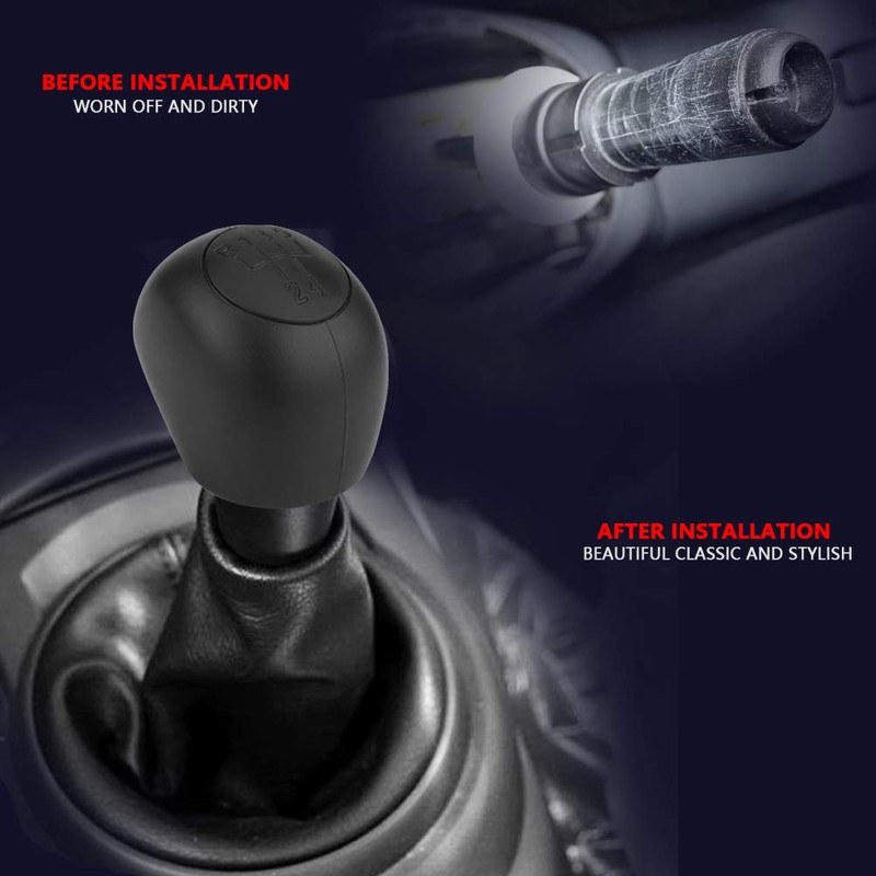 KIMISS 5 Speed Gear Knob, Auto Gear Kno