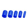 QUARKZMAN Pack of 100 Round Rubber Caps 3 mm 5