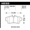 Hawk Performance HB183F.585 HPS Performance Ceramic Brake Pad