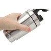 Protein Shaker Bottle with Scale Portable Stainless Steel Double Section