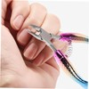 VICASKY Rainbow Cuticle Cutter Ergonomic Stainless Steel Nail Trimmer with