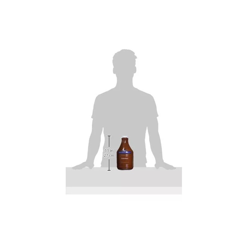 Ghirardelli Caramel Sauce 87.3 Ounce Creamy Syrup for Beverages and