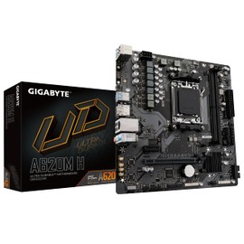 GIGABYTE Tarjeta Madre A620M H, AMD, Micro ATX, 2xDDR5, AM5, PCIe 4.0, M.2, Rev 1.0