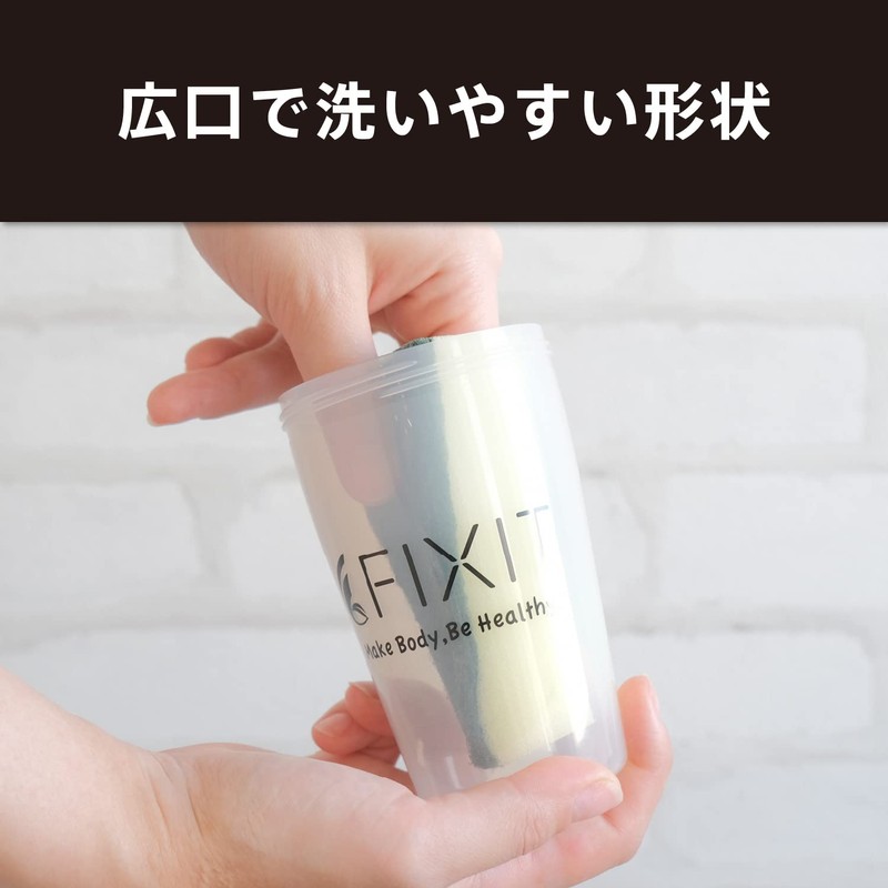 FIXIT Protein Shaker, 10.1 fl oz (300 ml), Whey Protein