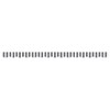 vidaXL Anthracite/White Stripe Awning Valance Replacement Fabric - UV/Water Resistant