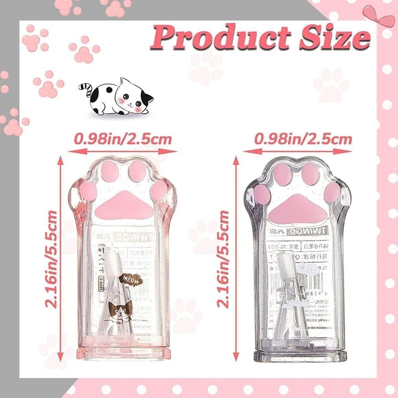 Manual Pencil Sharpener for Kids Cat Claw Pencil Sharpener Stationery