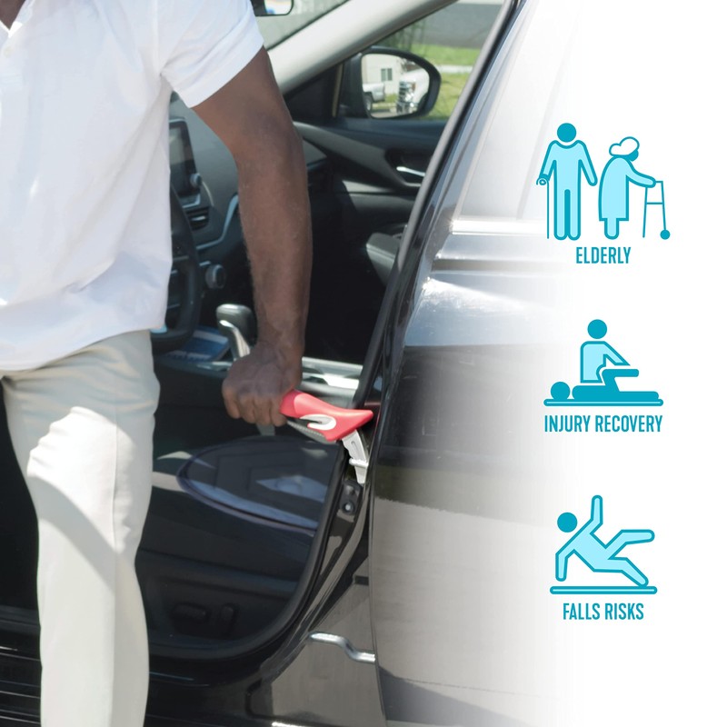Stander Auto Mobility Combo Pack, Handybar and Swivel Seat Cushion